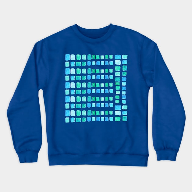 squares Crewneck Sweatshirt by Potato_pinkie_pie